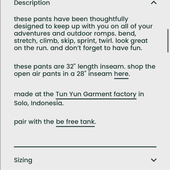 Alder Open Air Pant Small Hiking Pants In Clay Gorpcore Trail Outdoor NWOT - Picture 5 of 15